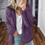 Teddy Coat Women Faux Fur Coat Teddy Bear Jacket Thick Warm Fake Fleece Jacket Fluffy Jackets Plus Size Overcoat