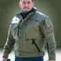 Men Tactical Cargo Jackets Waterproof Multifunctional Pocket Wear-resistant Coat