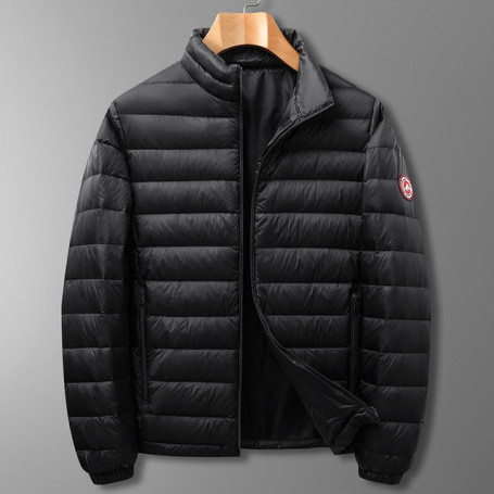 Men's plus size lightweight Fashion Warm Stand Collar Down Jacket XL 6XL 7XL