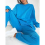 Women Tracksuit Two Piece Set Casual Solid Color Long Sleeved Sweater Trousers