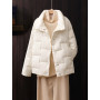 Women's Coats Demi-season Jacket Fashionable Loose Down Jacket Keep Warm Tops Garment Clothes