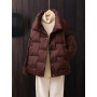 Women's Coats Demi-season Jacket Fashionable Loose Down Jacket Keep Warm Tops Garment Clothes