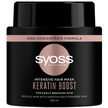 Intensive Hair Mask Keratin Boost intensywnie regenerująca mask