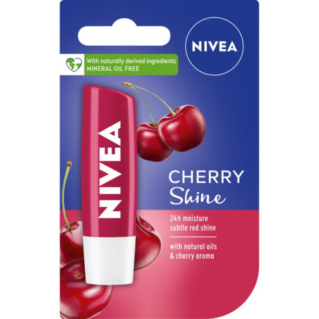 Pielęgnująca pomadka do ust Cherry Shine 4.8g
