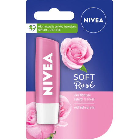 Pielęgnująca pomadka do ust Soft Rose 4.8g