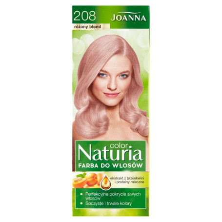 Naturia Color farba do włosów 208 Różany Blond