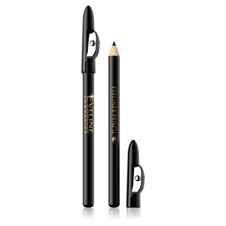Eyeliner Pencil kredka do oczu krótka Black