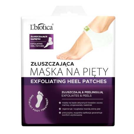 Złuszczająca maska na pięty 1 para