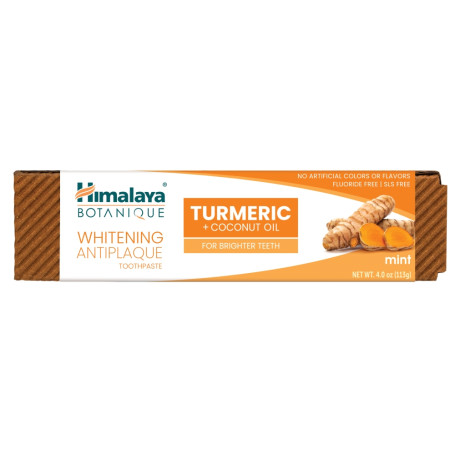 Botanique wybielająca pasta do zębów Kurkuma + Olej kokosowy 