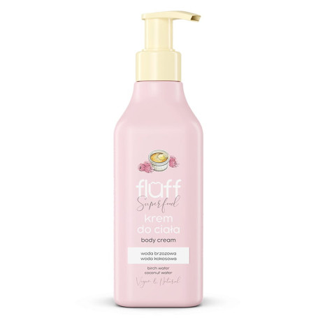 Superfood Body Cream krem do ciała Creme Brulee z Malinami 200m