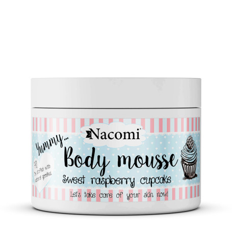 Body Mousse mus do ciała Malinowa Babeczka 180ml