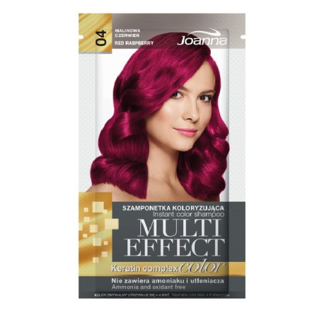 Multi Effect szamponetka koloryzująca 04 Malinowa Czerwień 35g