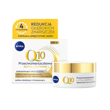 Q10 Ekstra Odżywienie przeciwzmarszczkowy krem na dzień SPF15 