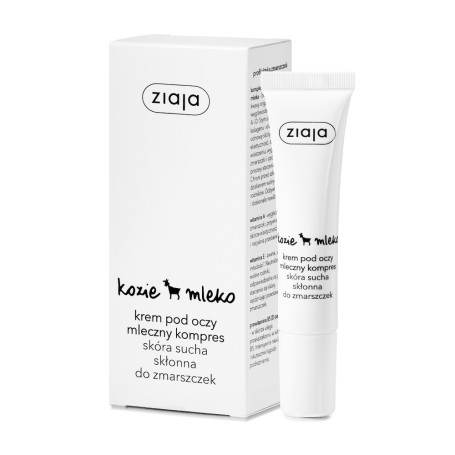 Kozie Mleko krem pod oczy skóra sucha skłonna do zmarszczek 15