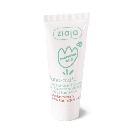 Lano-ointment by Ziaja intended for the care of nipples during pregnancy B