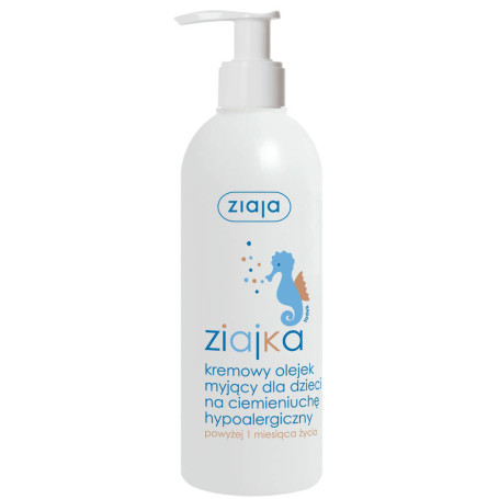 Ziajka kremowy olejek myjący dla dzieci na ciemieniuchę 300ml