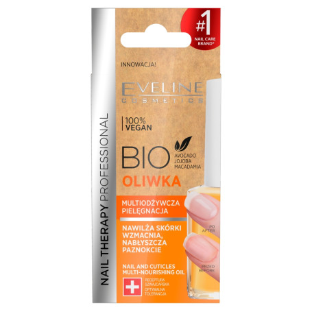 Nail Therapy Bio multiodżywcza oliwka do paznokci i skórek 12m