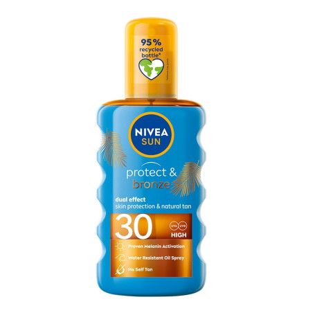 Sun Protect & Bronze olejek w spray\\\'u aktywujący naturalną op