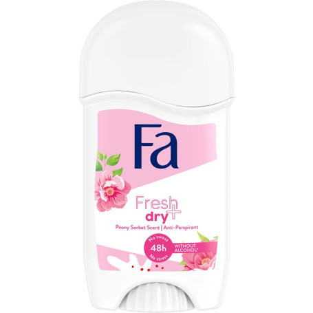 Fresh&Dry Peony Sorbet 48h antyperspirant w sztyfcie o zapachu s