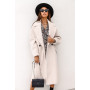 Women Long Sleeve Casual Oversize Outwear Jackets Coat Solid Color Plus Size Woolen Blends Warm Coat