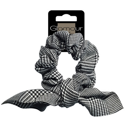 Zawijka do włosów z kokardą Kratka