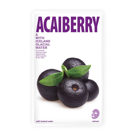 Mask A With Iceland Glacial Water nawilżająca maseczka w płac