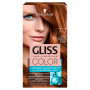 Gliss Color krem koloryzujący do włosów 7-7 Ciemny Miedziany 