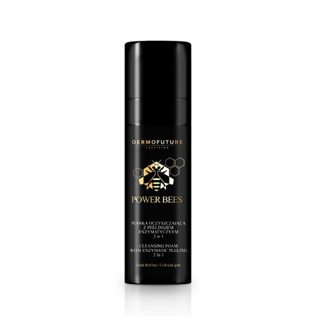 Power Bees Cleansing Foam With Enzymatic peeling 2in1 oczyszczaj