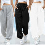 Women's Loose Long Pants Outwear Fashion Letter Printed Trousers Sweatpants