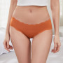 Women's Panties Seamless Underwear Plus Size Briefs Sexy Lingerie Breathable Comfort Underpants