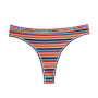 Women's Panties Fashion Rainbow Striped Lingerie Breathable Cotton Underwear Comfortable G-Strings Sexy Thongs