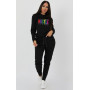 Women's Sportswear Printing Suit Casual Plus Size Pullover Pants Two-piece