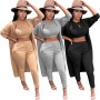 Women 3 piece set outfits clothes long sleeve pants sets fall clothes