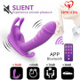 HMOON Wireless APP Remote Control Vibrators Wear Panties Bluetooths Dildo Vibrator Clitoris Stimulator Sex Toys for Women