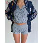 Laertes Print Long Sleeve Crop Top And Short Matching Sets Fashion Sexy Spring Summer Y2K Two Piece Set Casual Fairy Streetwear
