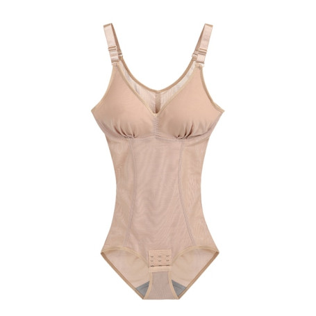 MISTHIN Bodysuit Tummy Control Panties Abdomen Women Sexy Push Up Bra Tight Lose Weight Slim Down Transparent Full Body Shaper