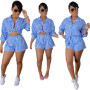 Women Set Striped Print Beach Casual Two 2 Piece Sets Active Tracksuit Summer Outfits Track Suits