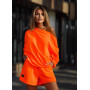 Spring And Autumn New Women's Fashion Casual Street Loose Solid Color Joker Irregular Design Trend Women's Shorts Set