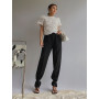 Spring New Office Lady High Quality Elegant Casual Fashion Wide Leg Women Female Pants Hot Sales