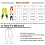 Men's Safety Sweat Pants Reflective Stripped Pants Tracksuit Fleece Safety Work Fleece Bottoms Jogging Trousers Joggers S-3X