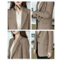 Small Suit Coat Women  New Style Relaxed Women's Casual Suit Coat Blazers for Women Elegant Stylish Elegant Womens Jackets