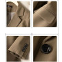 Brown Trench Suit Jacket Women's Autumn 2022 New Casual Temperament High-End Blazer Women's Top Suit Jackets Women's Cardigan