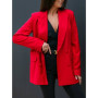 woman suit autumn/winter long sleeve double-breasted buttons pocket Solid color woman's Suits