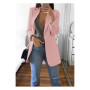 Ladies Professional Office Lapel Cardigan Temperament ropa mujer Suit Jacket Casual Blazer Women Lady coat  Solid