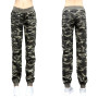 Summer Pantalon Femme Joggers Women Camouflage Casual Cargo Pants Elastic Waist Military Army Harem Trousers