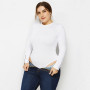 Turtleneck Slim Body Women Sexy Bodysuits Clothing Streetwear Basic High Elastic Casual Jumpsuits Plus Size 5XL