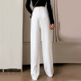 High Waist Suits Pant Women Trousers Female Casual Pants Loose Wide Leg Pant