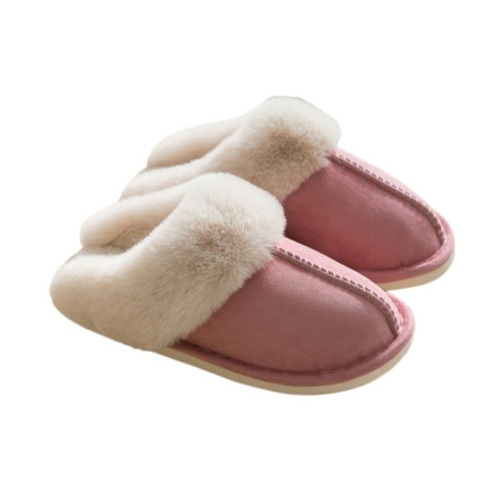 Women Indoor Slippers Warm Plush Home Slipper Anti Slip House Floor Soft Slides