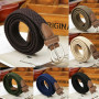 Men women Elastic Stretch Waist Belt Canvas Braided Elastic 2cm Wide Hot Metal