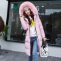 Women Jacket Parkas Fashion Solid Zipper Coat Plus Size Thick Cotton